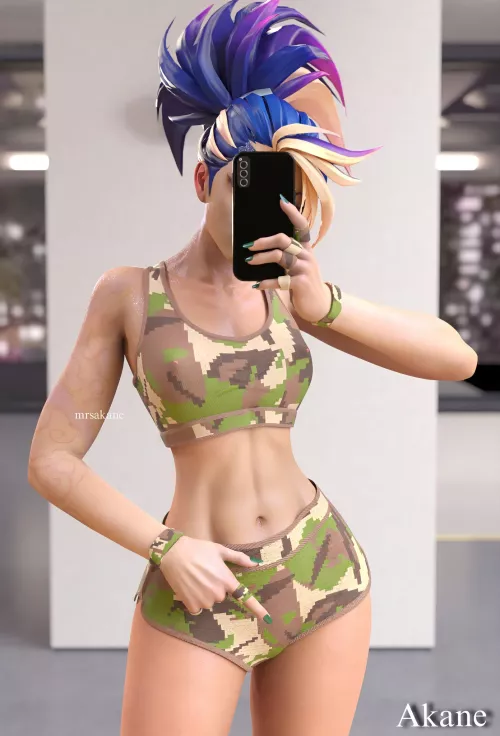 Akali (Mrs. Akane) by Kuro-Oji