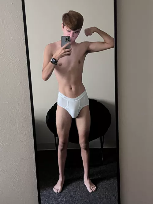 flexing in my undies by fullbloodstar