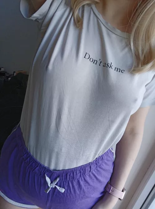 Friday braless vibes by pixiiie_chloe