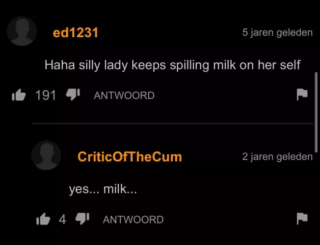 Funny milk lady by Swedutchguy