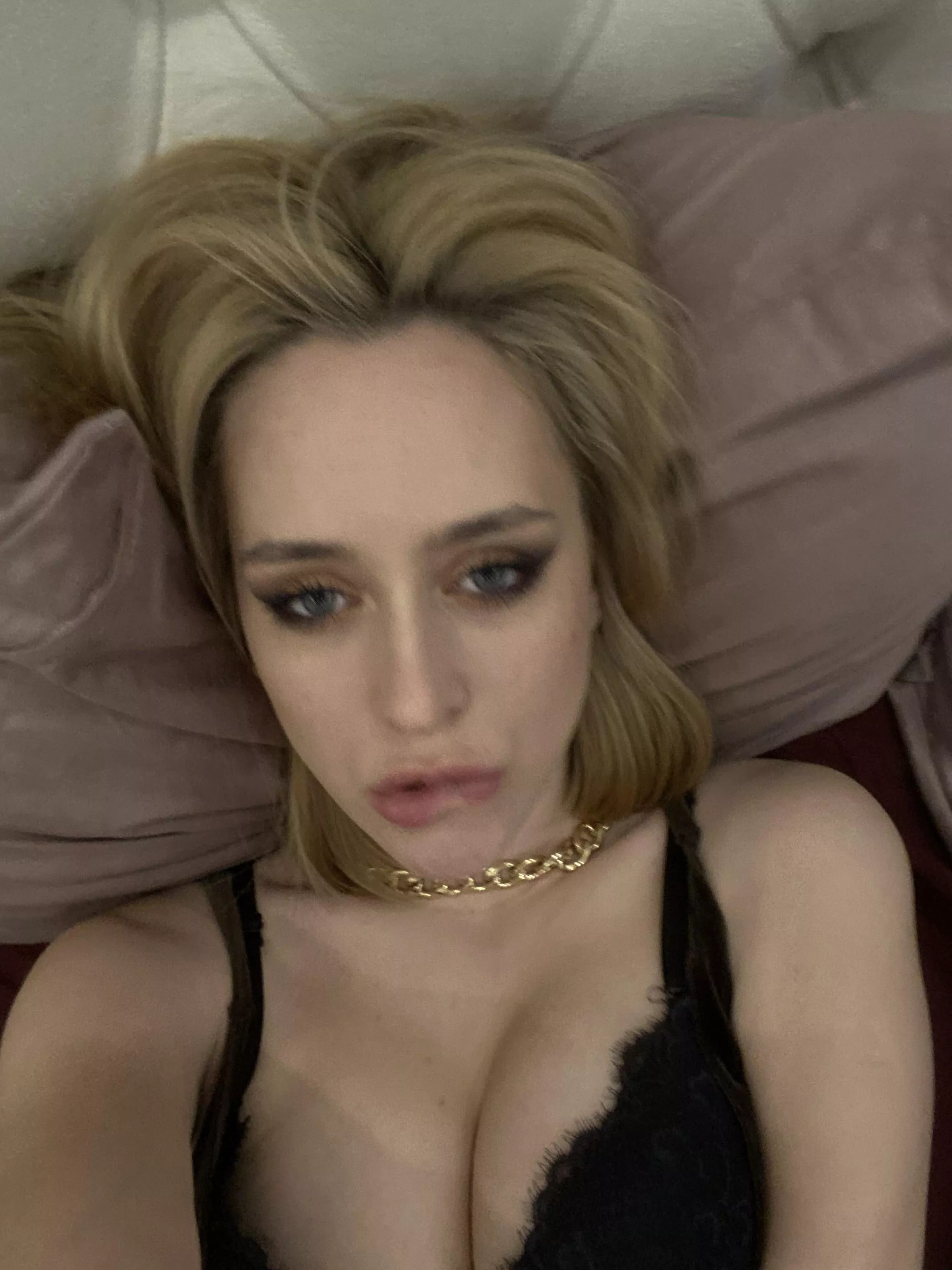 Hope you like a blonde goth chick posted by normallyScrounge976