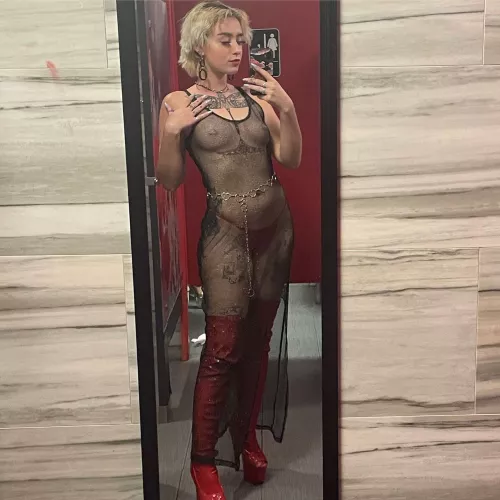 I love that I wear lingerie for work by DigitDoll