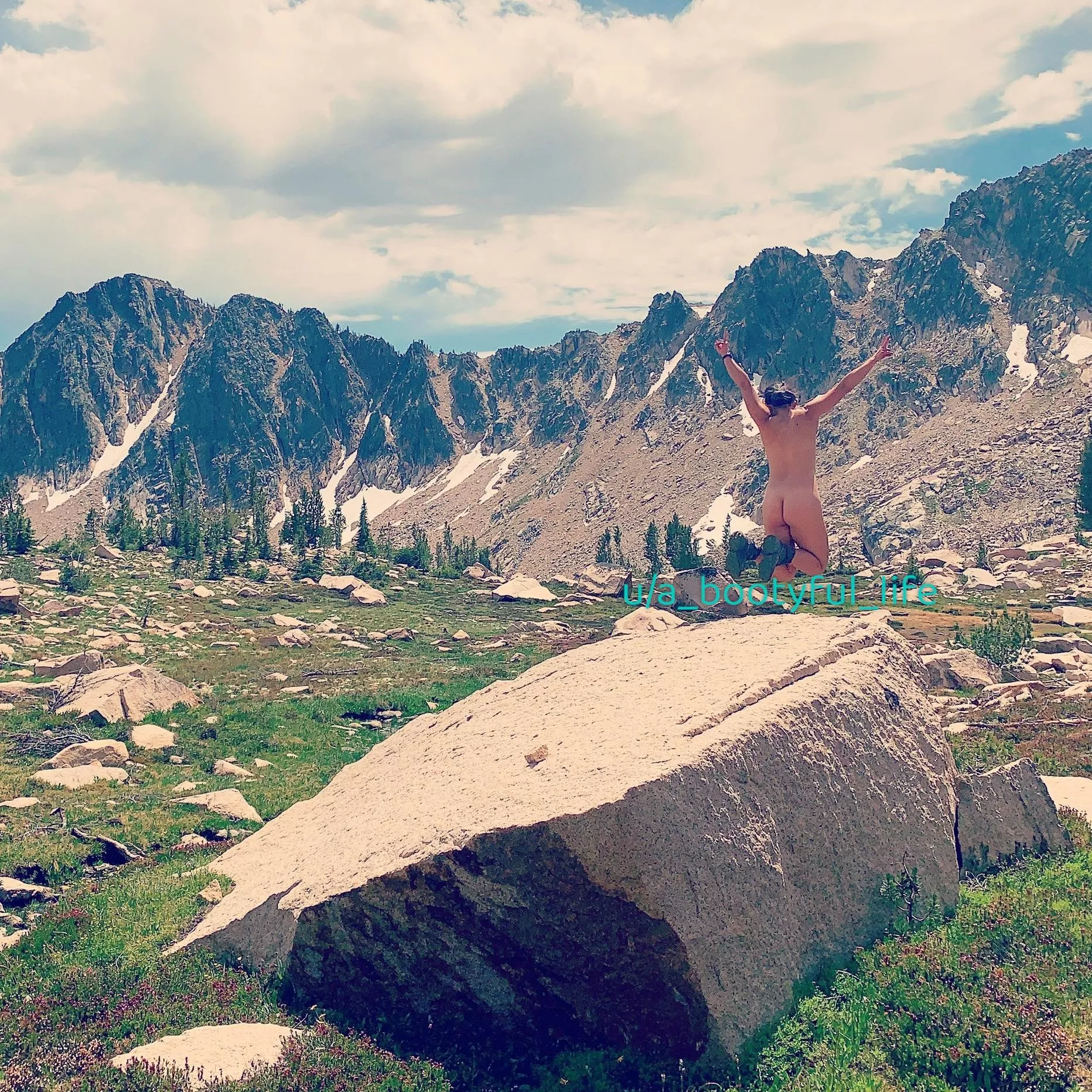 Jumping into the weekend like…. posted by a_bootyful_life