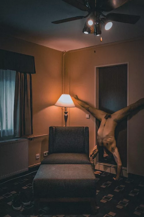Moody Hotel Handstand by ulixeshaus