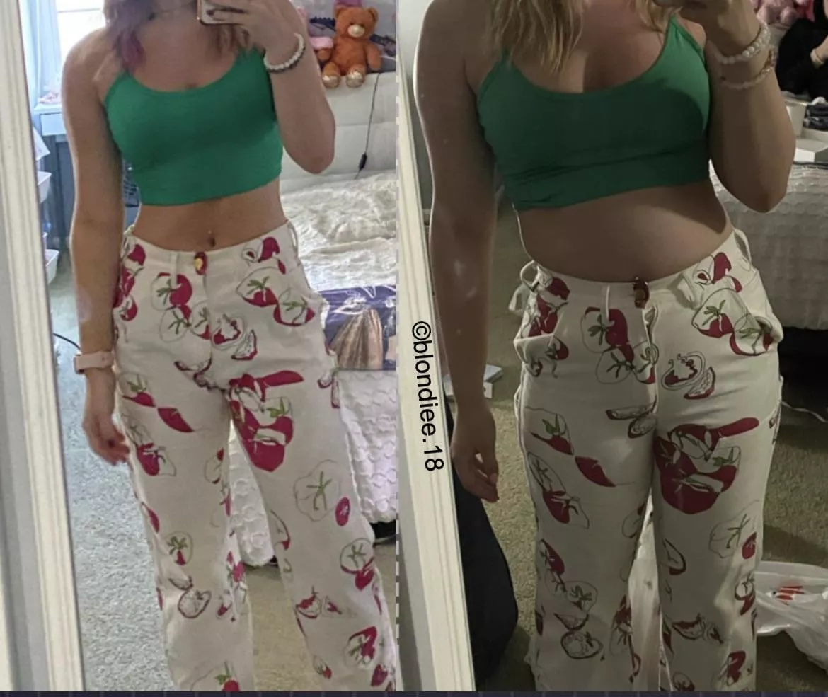 My favorite pants, glad they still fit :) posted by blondiee188