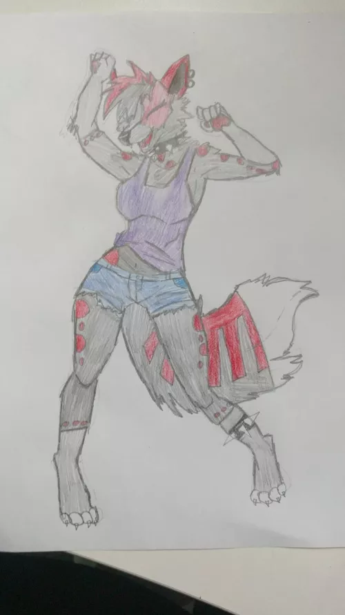 Nyx :D- (art by me) by Clever_Maid11