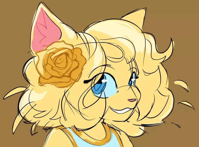 Portrait for another friend :3 by darkkoffeekitty