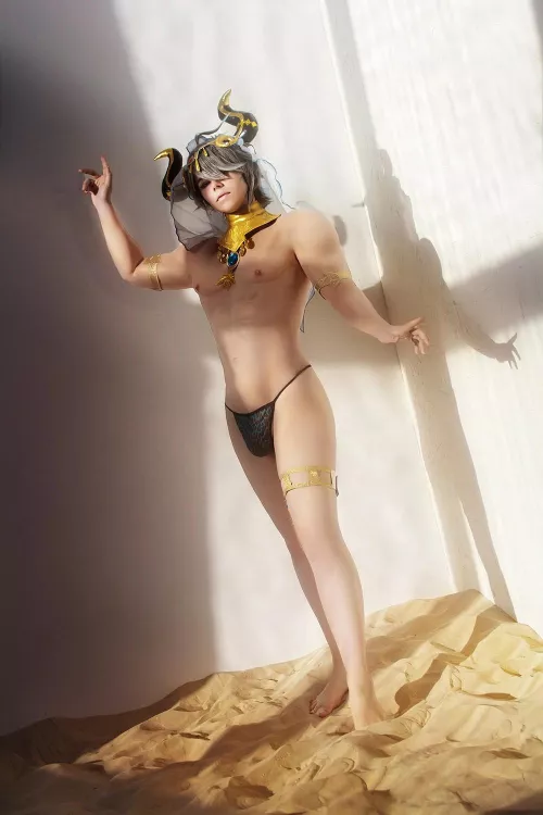 Al haitam (Nilou costume) cosplay by Akira_089 by Akira_089