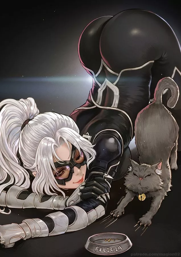 Black Cat Stretch (Magion02) [Marvel] posted by Bazaarthrone