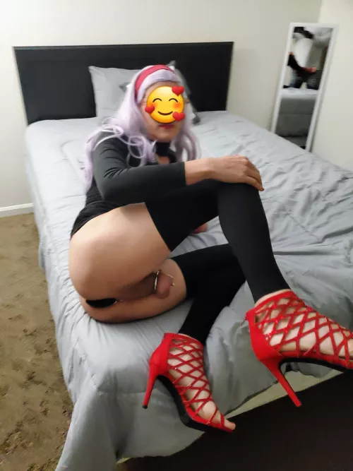 If you know you know 🤗 there is no other feeling then being plugged and locked in the chastity 💗 by cdavery