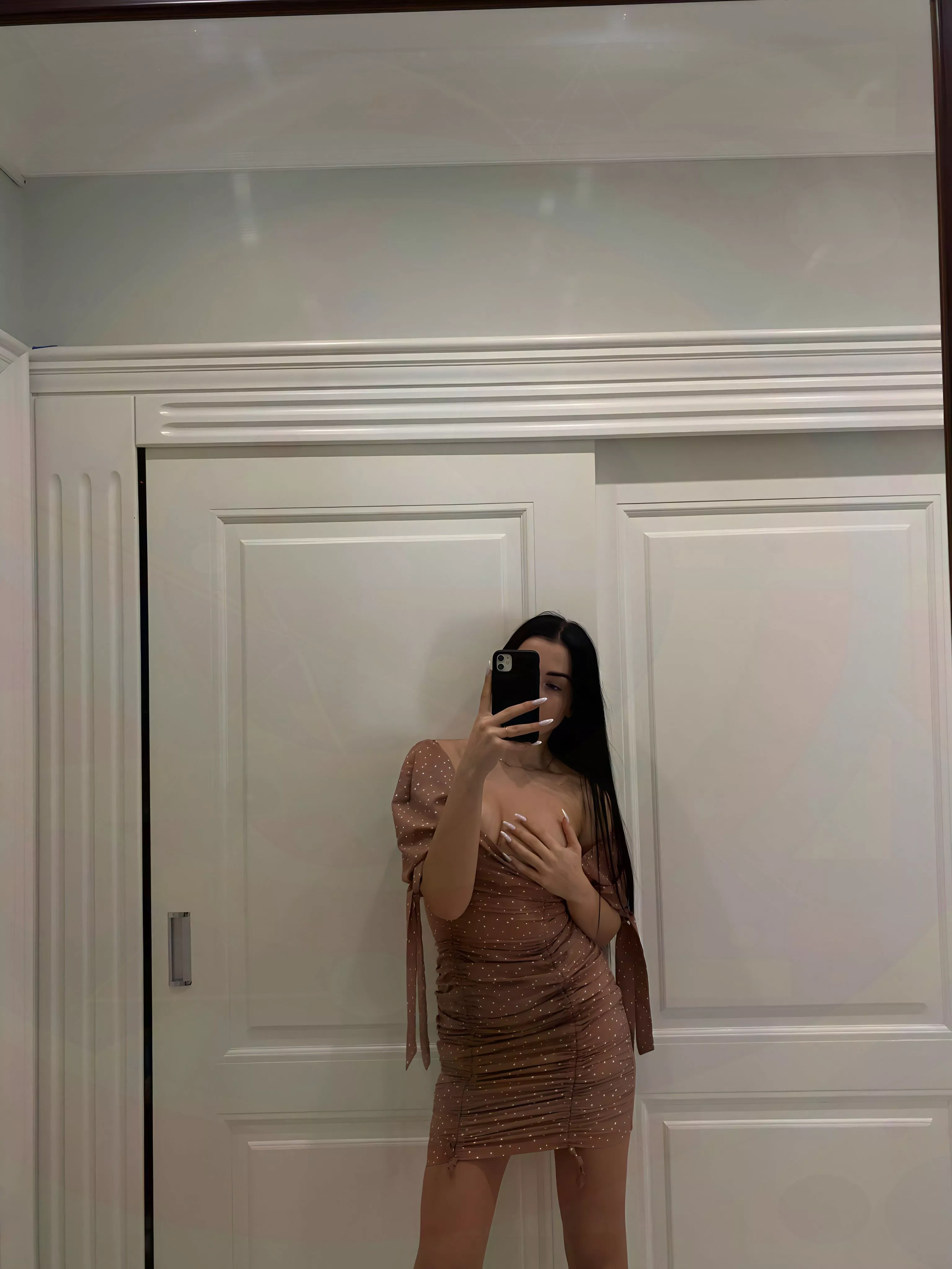 Showing my naked tits with pierced tummy feels fun posted by TDovie