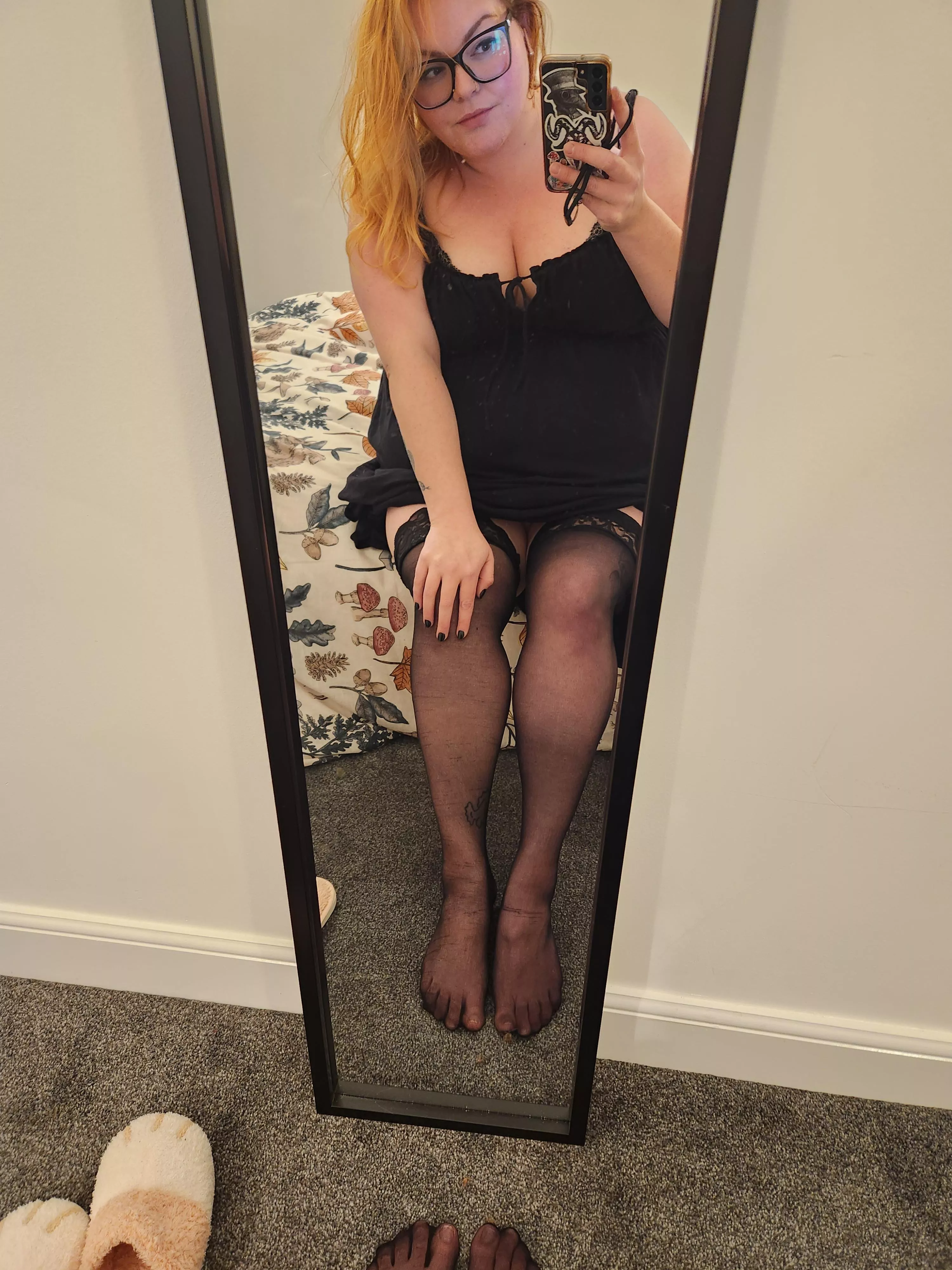 Thigh highs make every outfit sexy 😉 posted by EmberAdams4