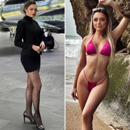 VIP flight attendant by arrayoutofbounds2