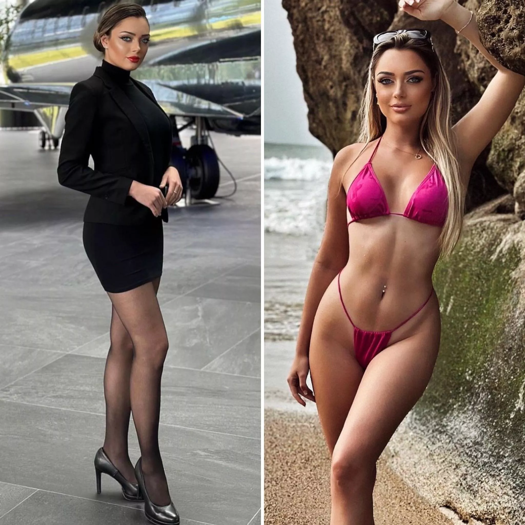 VIP flight attendant posted by arrayoutofbounds2