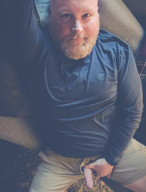 Wanna cuddle with Dad after the gym? by atxgingerbeard