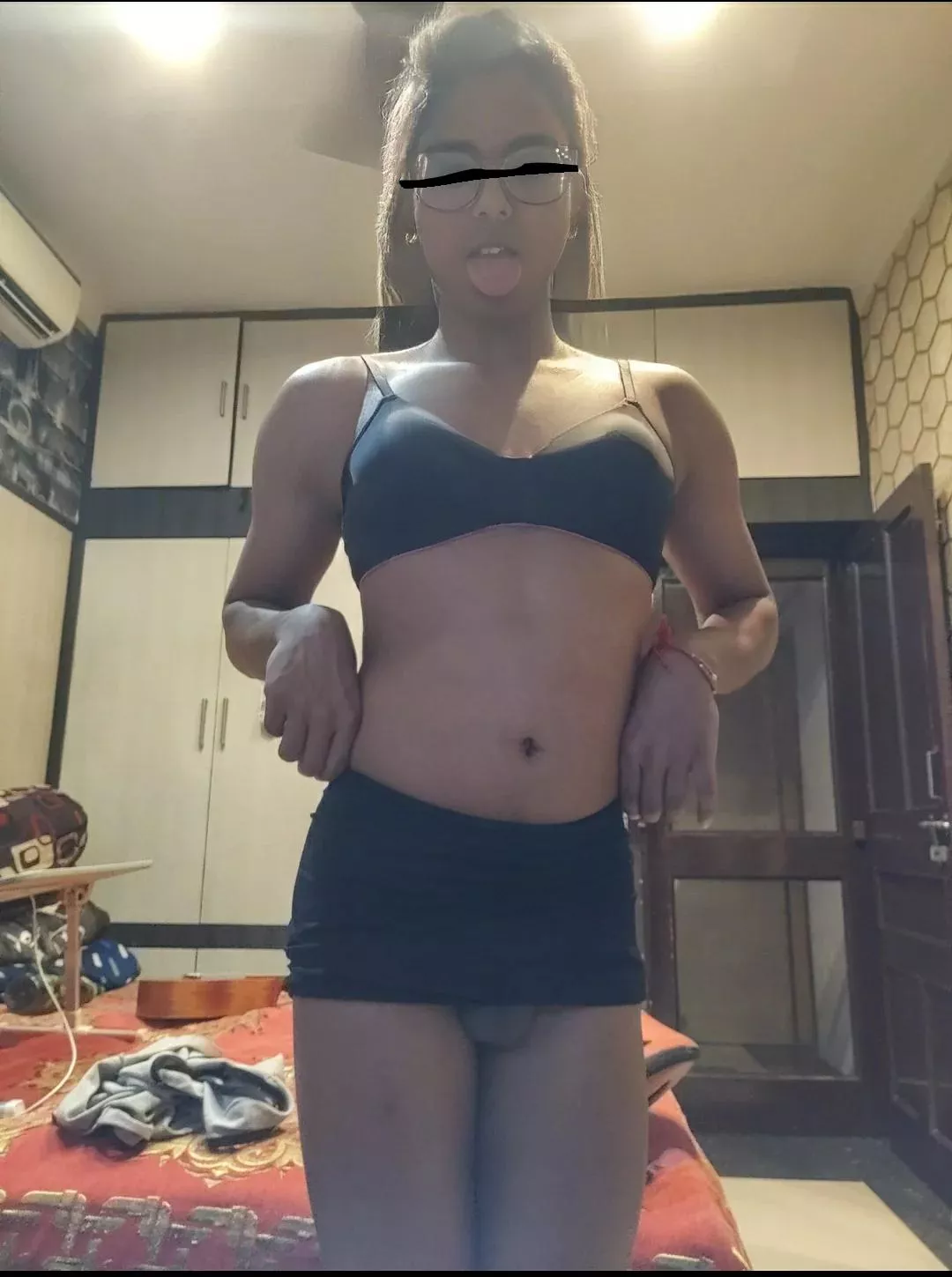 What would you do with a brat like me if I was in your bedroom? 👅🍒 posted by f8lcandy