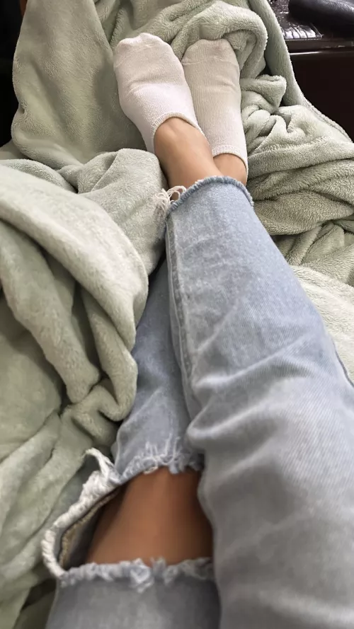 Come and put my sweaty socks in your mouth(Selling- US based) 2 day worn socks, tracking info and proof of wear by xxGoddess_Monikaxx