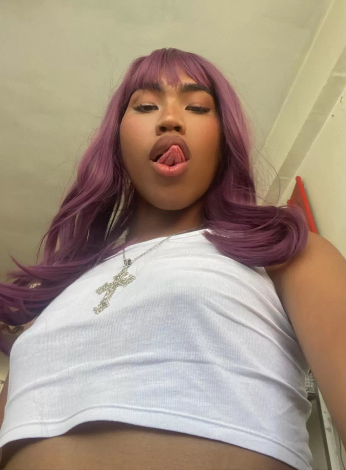 do u like the tgirls w purple hair? posted by Alejandre1234