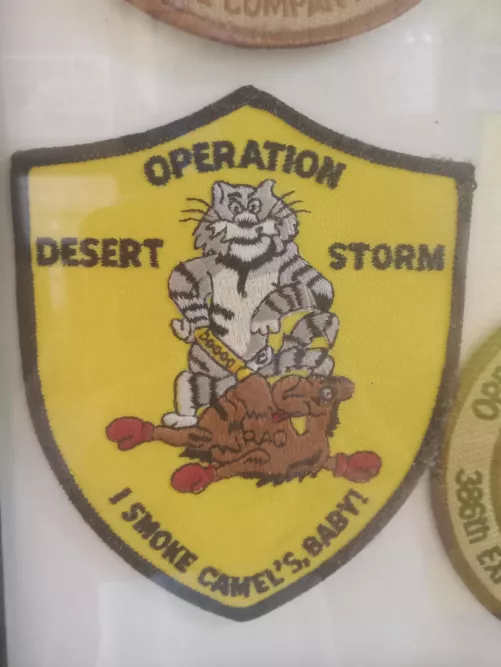 Furry military badge: found in a local restaurant on a conservative island XD by The_Gaming_Charizard