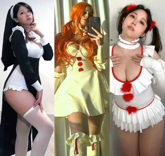 Halloween hots for you (Hyoon - Rae - Celine) by aSmuttyNation