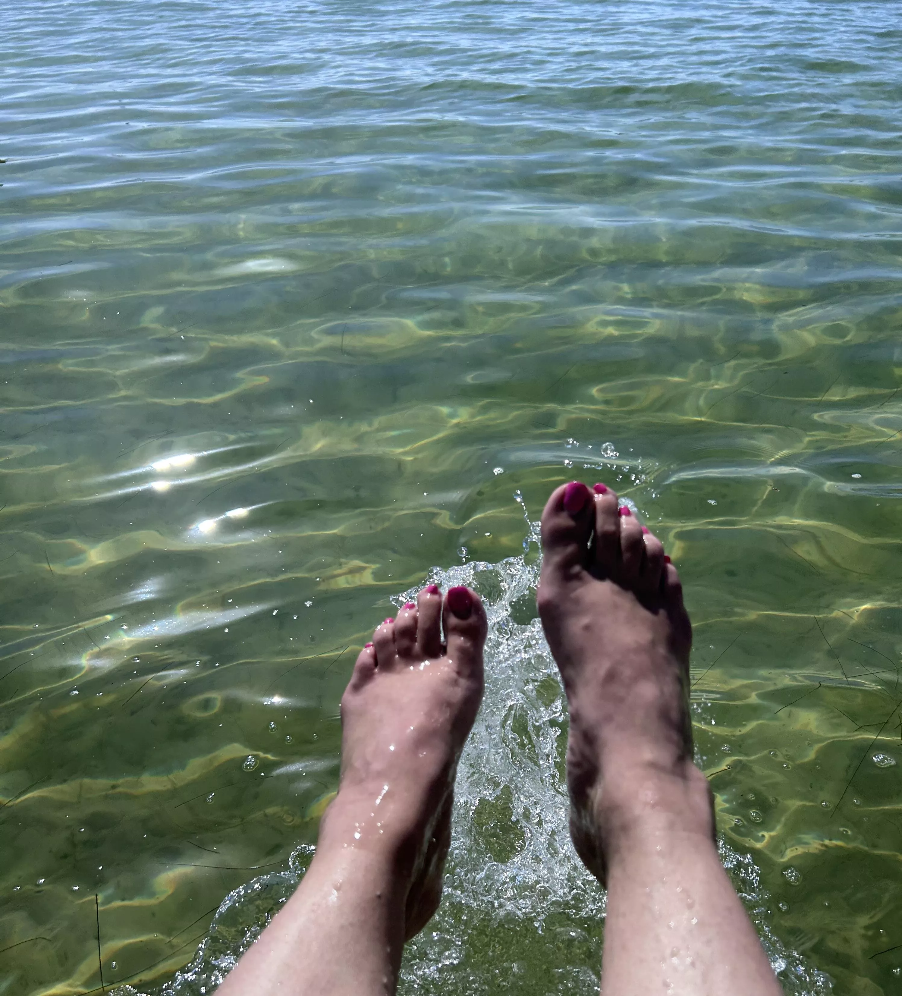 Hot tooties and cool summer water! posted by ToothfairyINflorida