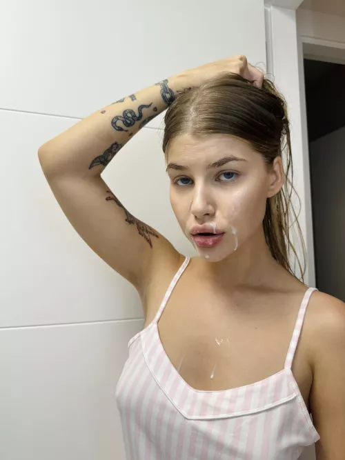 I always ask for more on my face by Heavilystill85