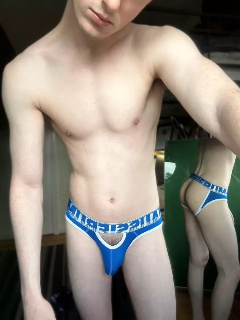 I bought my first jockstrap 😁 by FlynnFoxx