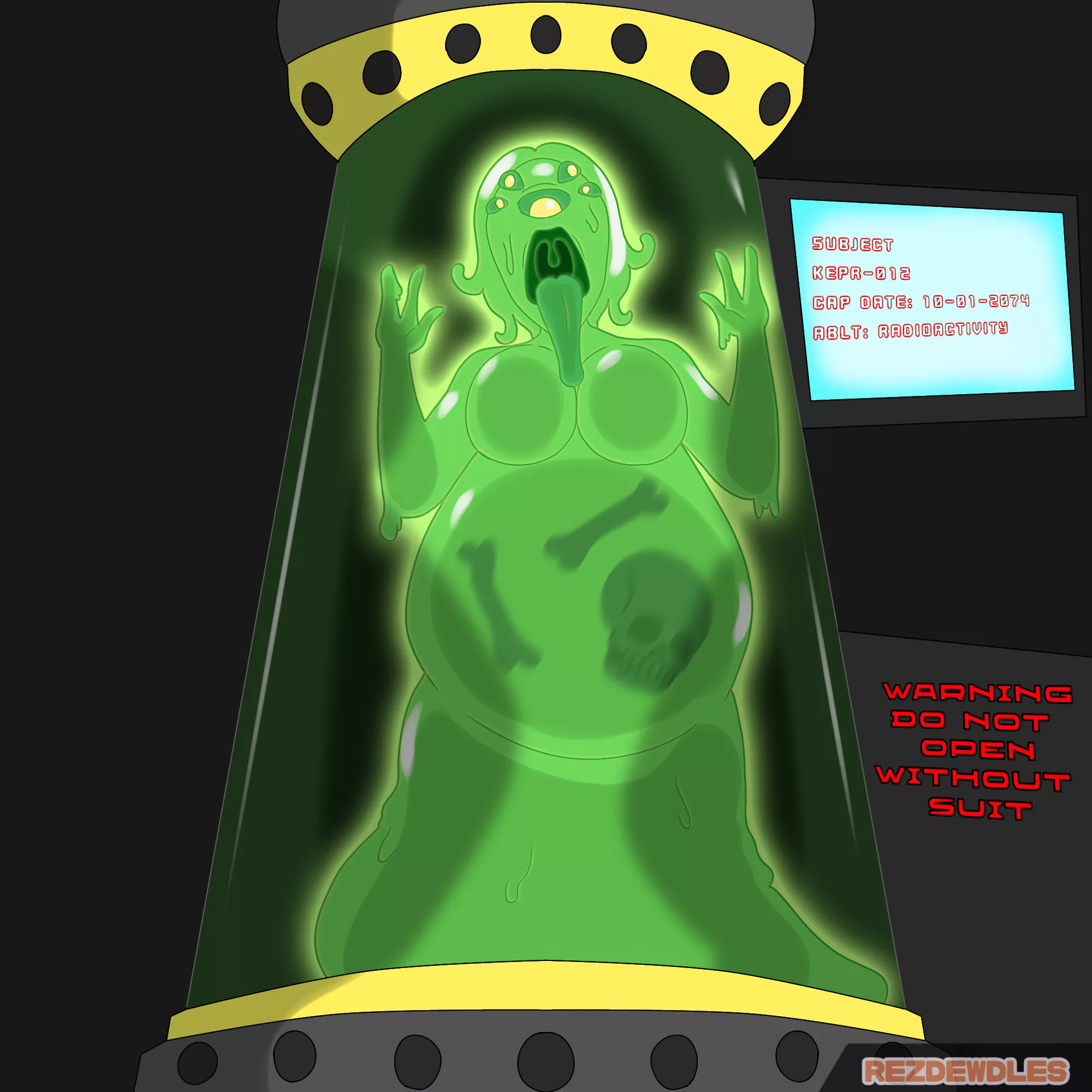 {Image} Voretober 2023 Day 29: Hazard (Art by Me) posted by RezDewdles