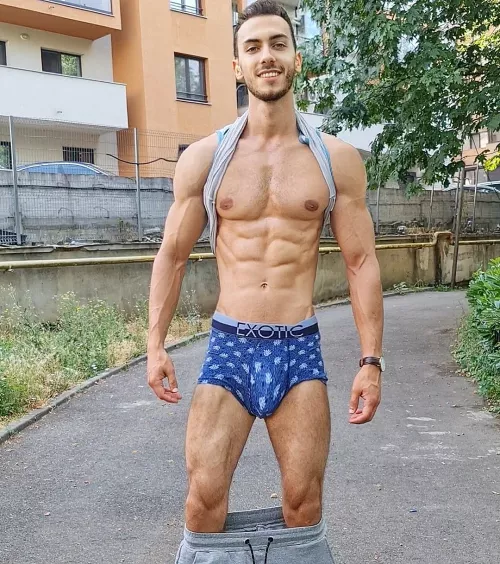 Look at my Exotic underwear by FitManDan1