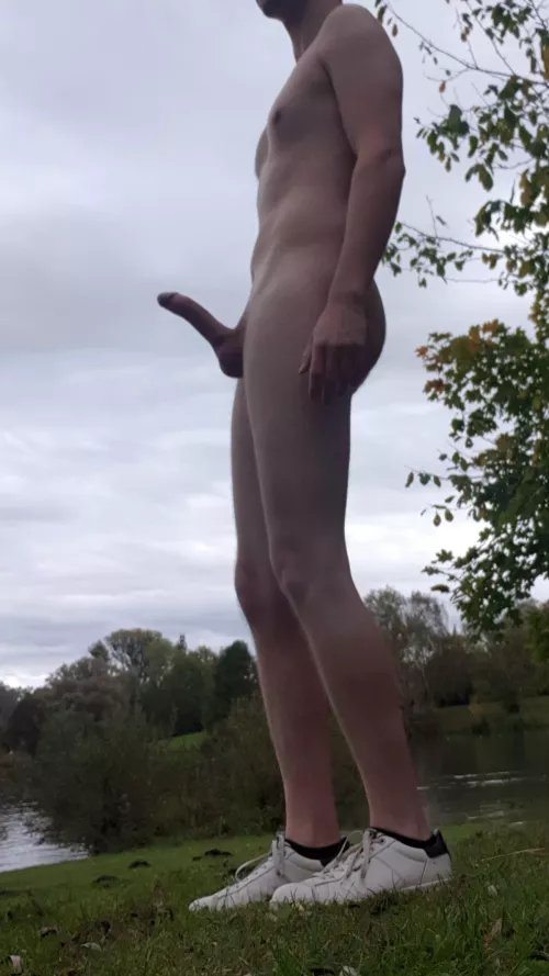 My hard penis for everyone to see in a public park (21y/o) by DifficultBlackberry0