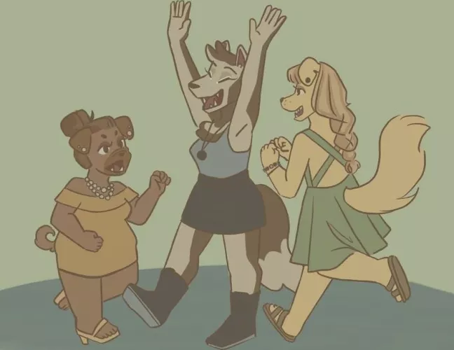 Newly into drawing furry art and my style not a typical fury style. Do peeps like it or should I give up by International_Set486