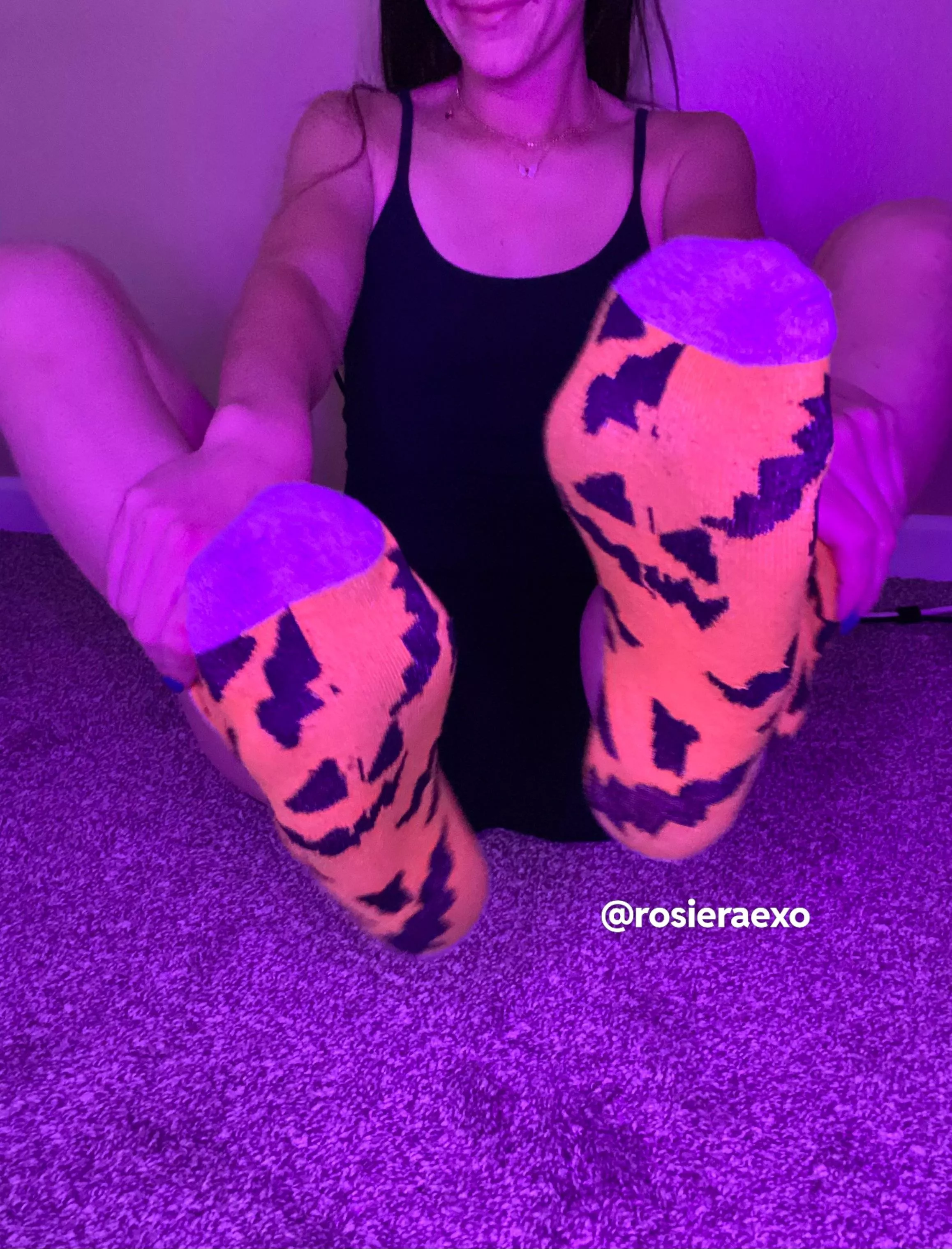 Spooky socks in your face [F] posted by Rosieraexo