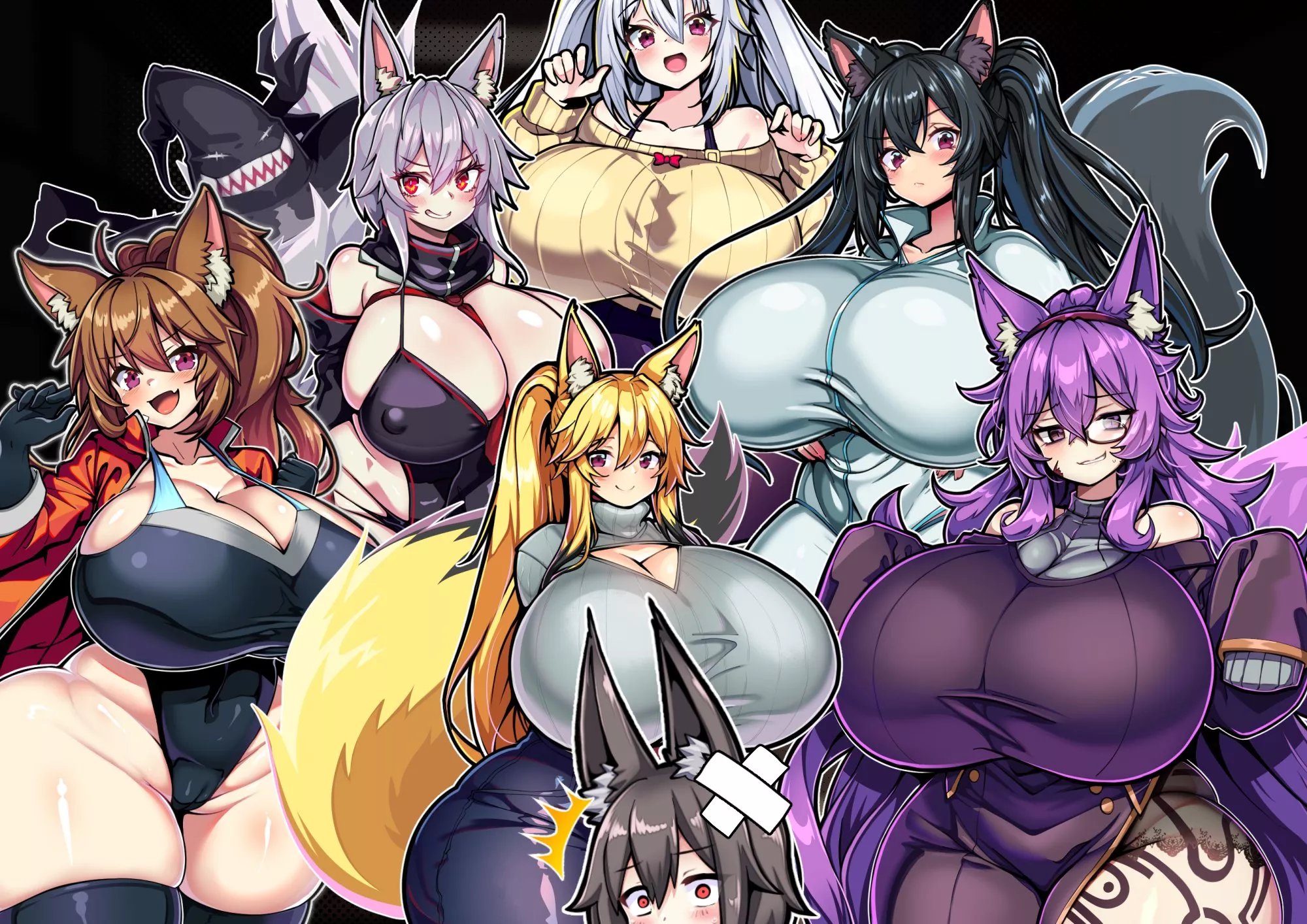 Such harem would be a paradise (KyosukeFujiwara) posted by FewStranger6917