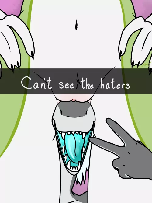 Can't See The Haters [AA](Sillydraco) by Byte_Fantail