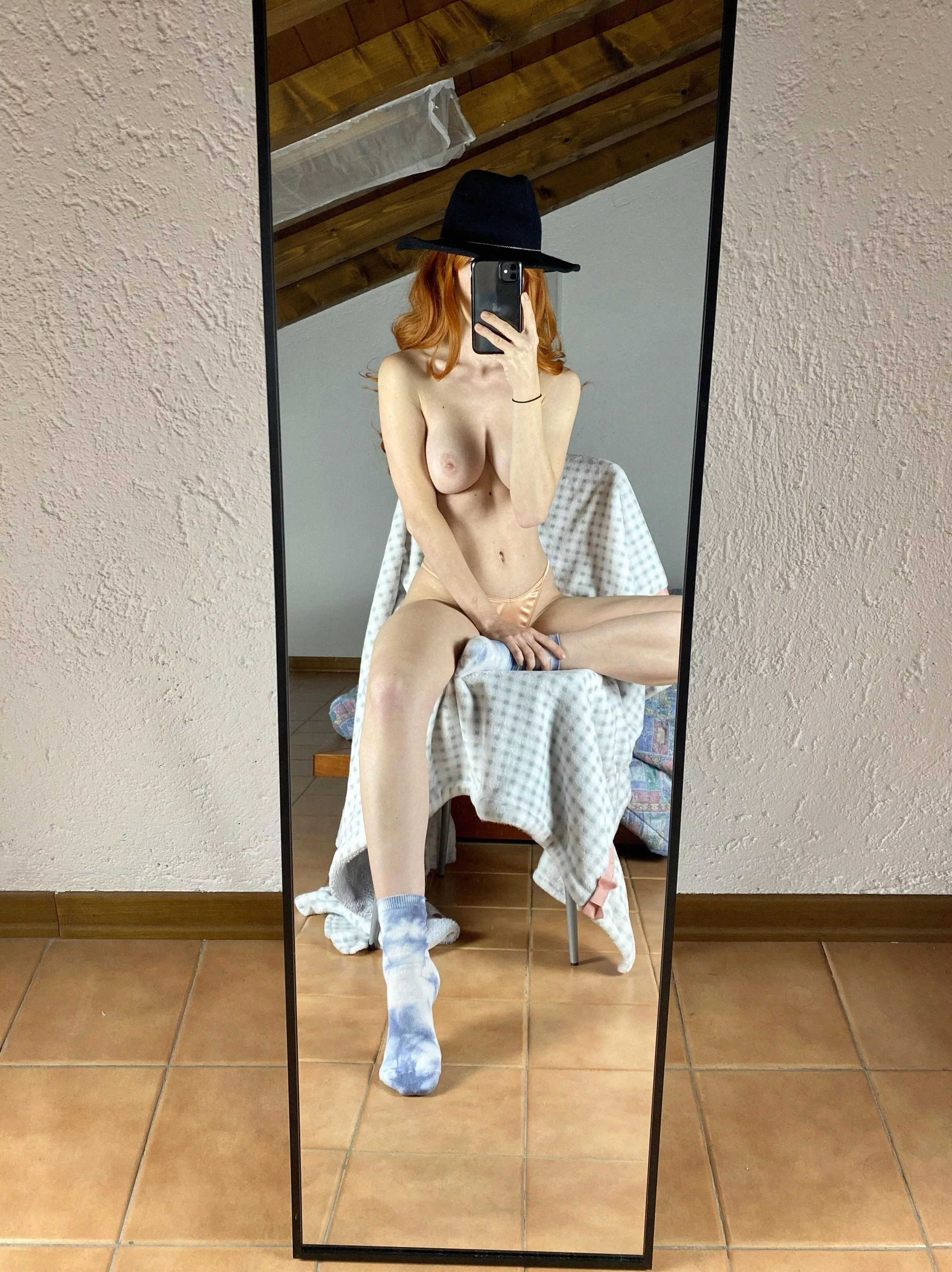 could never call it porn with a hat on i guess posted by Creassyy