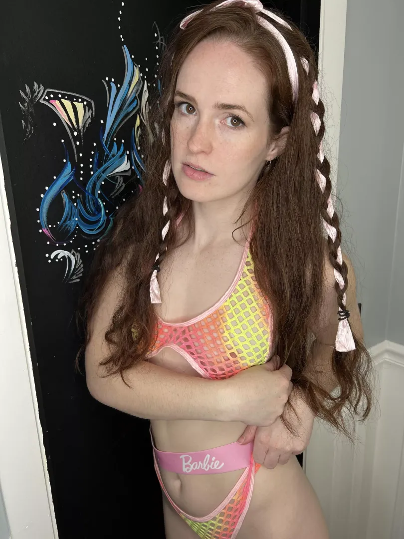Freckled Barbie wants to come to bed with you by saltysweetcaroline