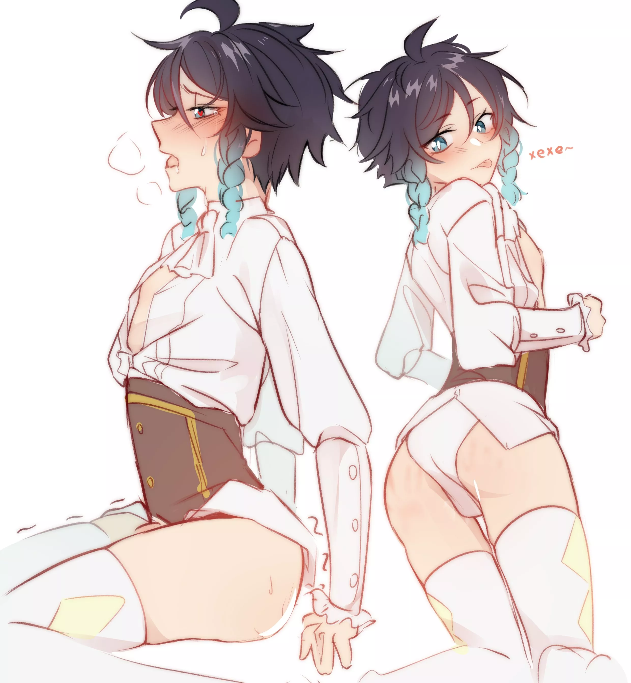 Hehe 🍑 posted by VentiIsMyWaifu