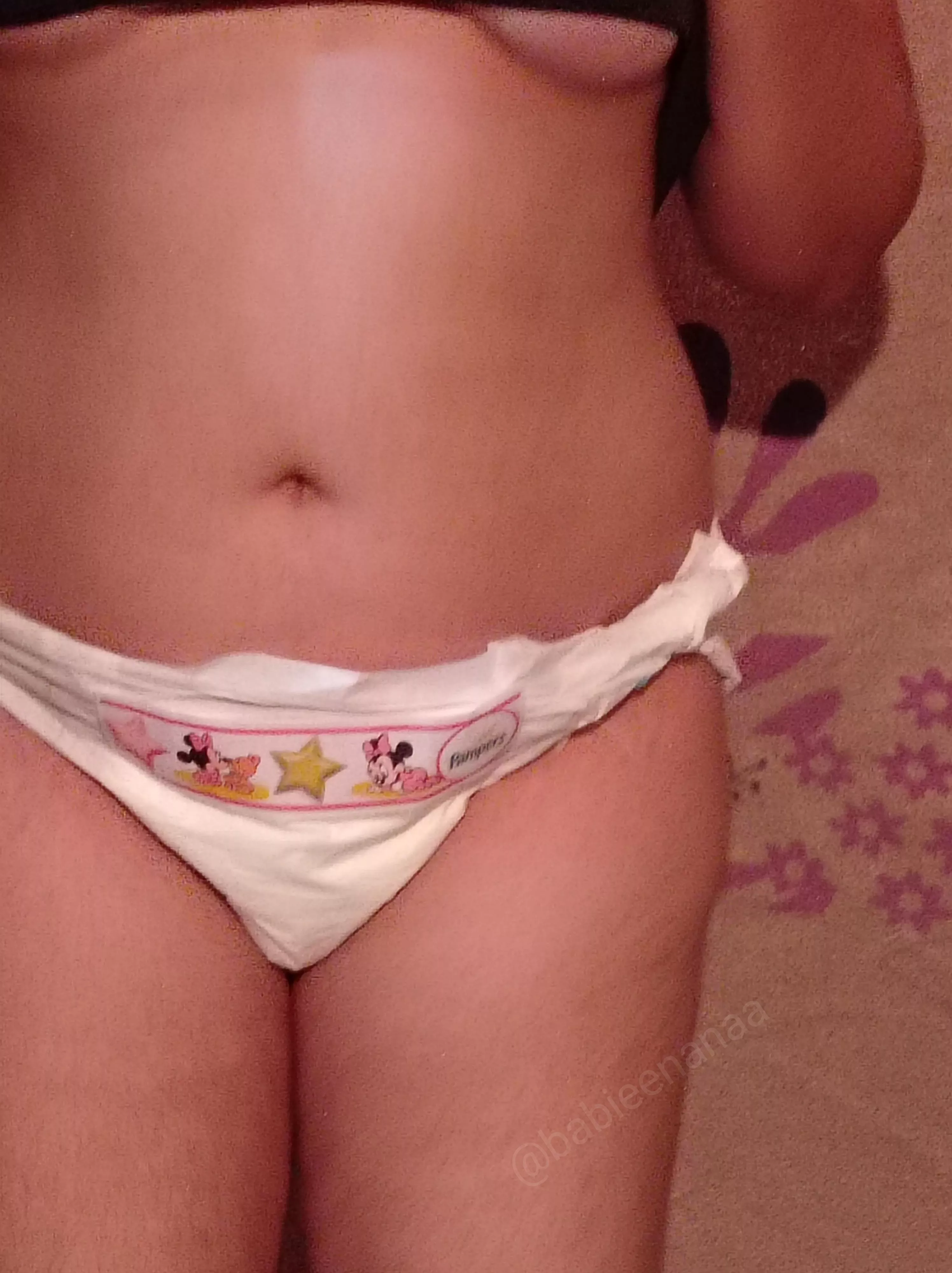 I must warn you that it is time for my change 🍼 posted by babienana