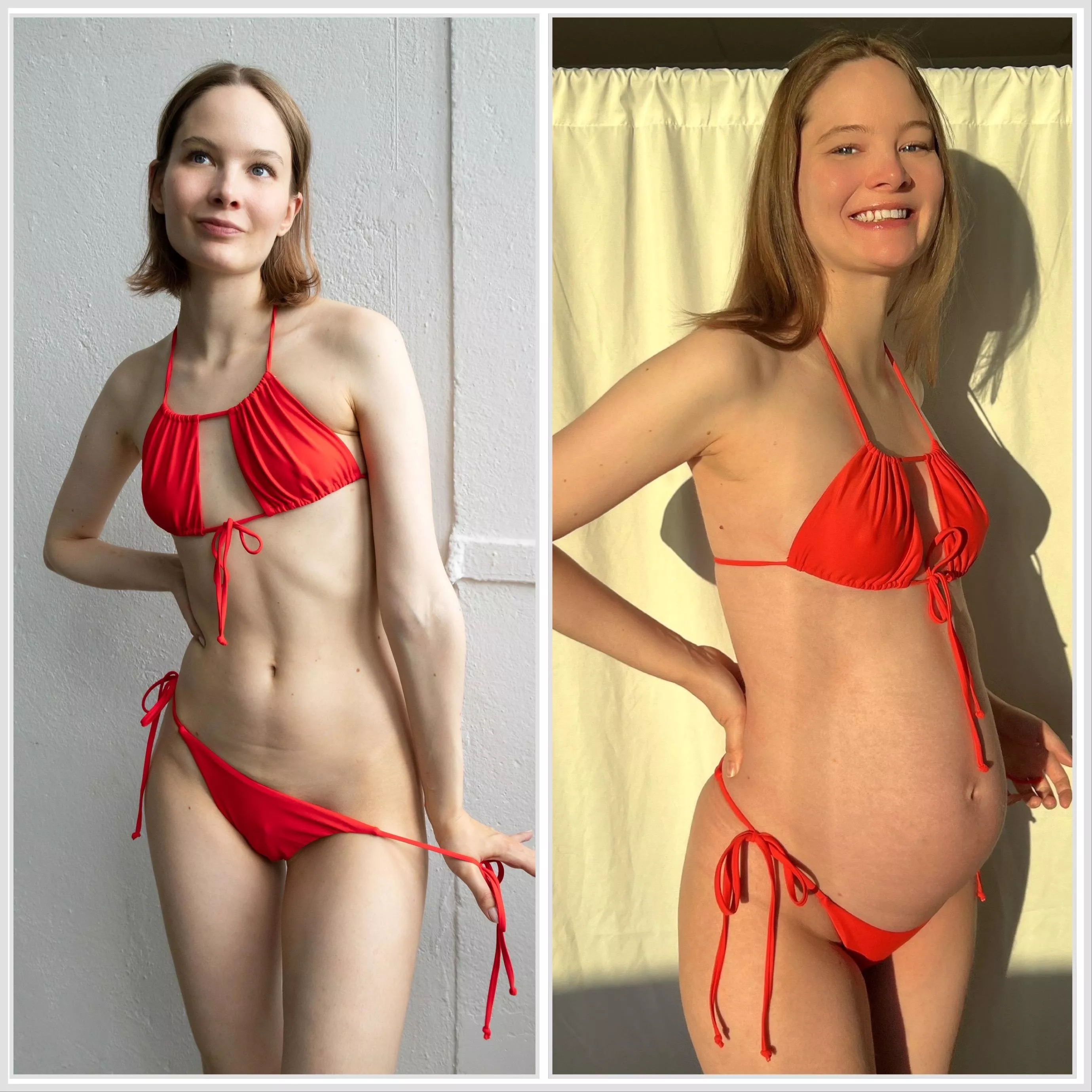 I think this bikini looks better on me now that I'm pregnant posted by FutureMilfSophia