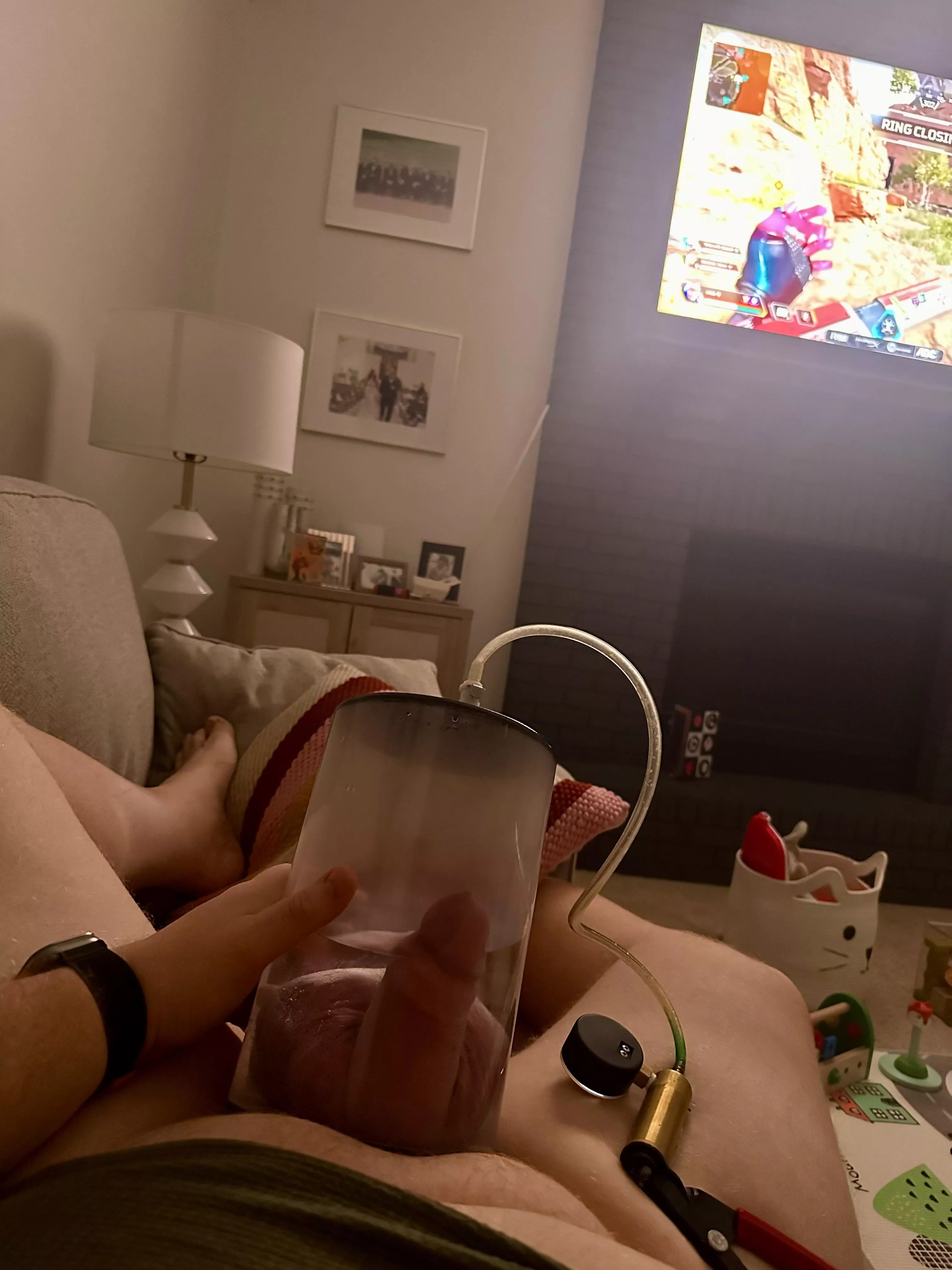 It’s been too long my friend! Over a month without using the 2stage! Just got in and turned on some Apex Legends! posted by XxHoosierDaddyxX