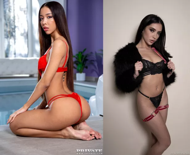 [Lia Lin] vs [Jane Wilde] by Glittering_Arrival68