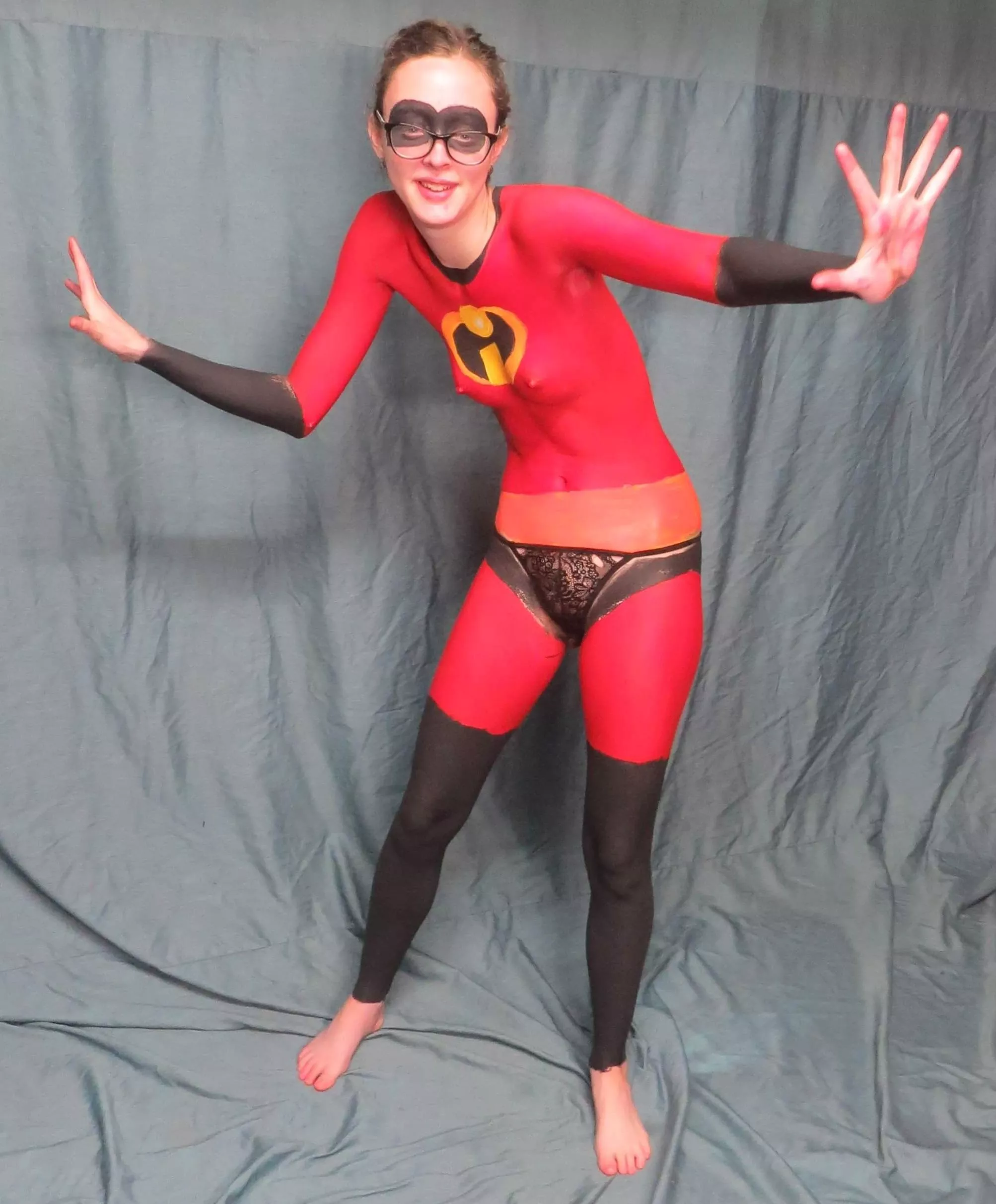 Ok she might be able to be invisible but she still needed glasses posted by TheNerdAndHerBird