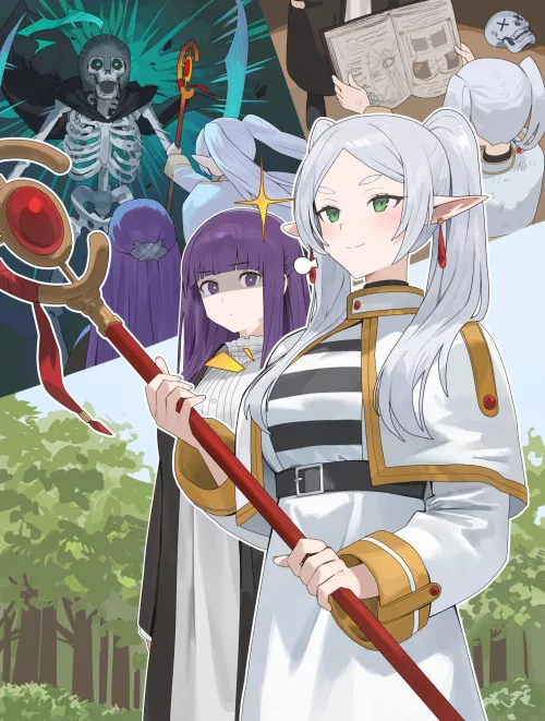 Oppai Magic [Frieren at the Funeral] by Zewen_Senpai