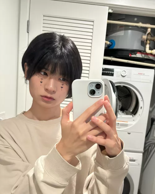 Practicing my Halloween makeup :3 by siberowl