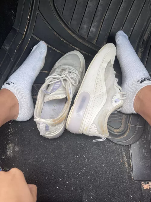 [Selling][US] Who wants to smell my dirty socks? 💜 by Silly-Asian-Kitty