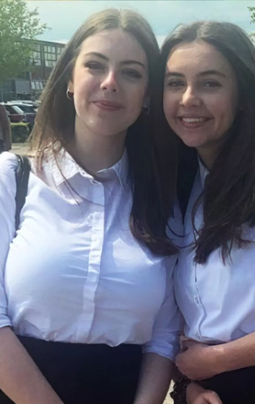 Shirt is not hiding them at all posted by thisbitchathrowaway