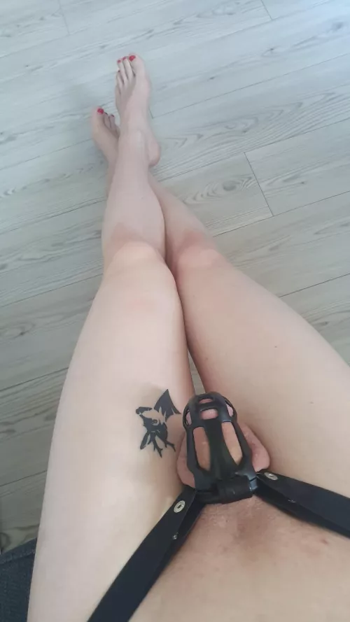 Stretching my legs before the day begins by Ghost1e_1998