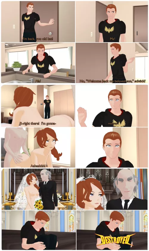 The Shopkeep screws and then marries Cardin Winchester's Mom (TheBlackBirdCalls) by ClaireDacloush