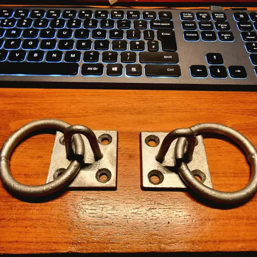 Will one of these be enough to hang my wife from ceiling, or should i do 2? I have a concrete ceiling and will use roll pugs. by jsadecki