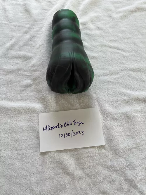 WTS Bad Dragon Sleeve “Lily” - $75 Shipped (USA Free Shipping) by PepperLipChiliTongue